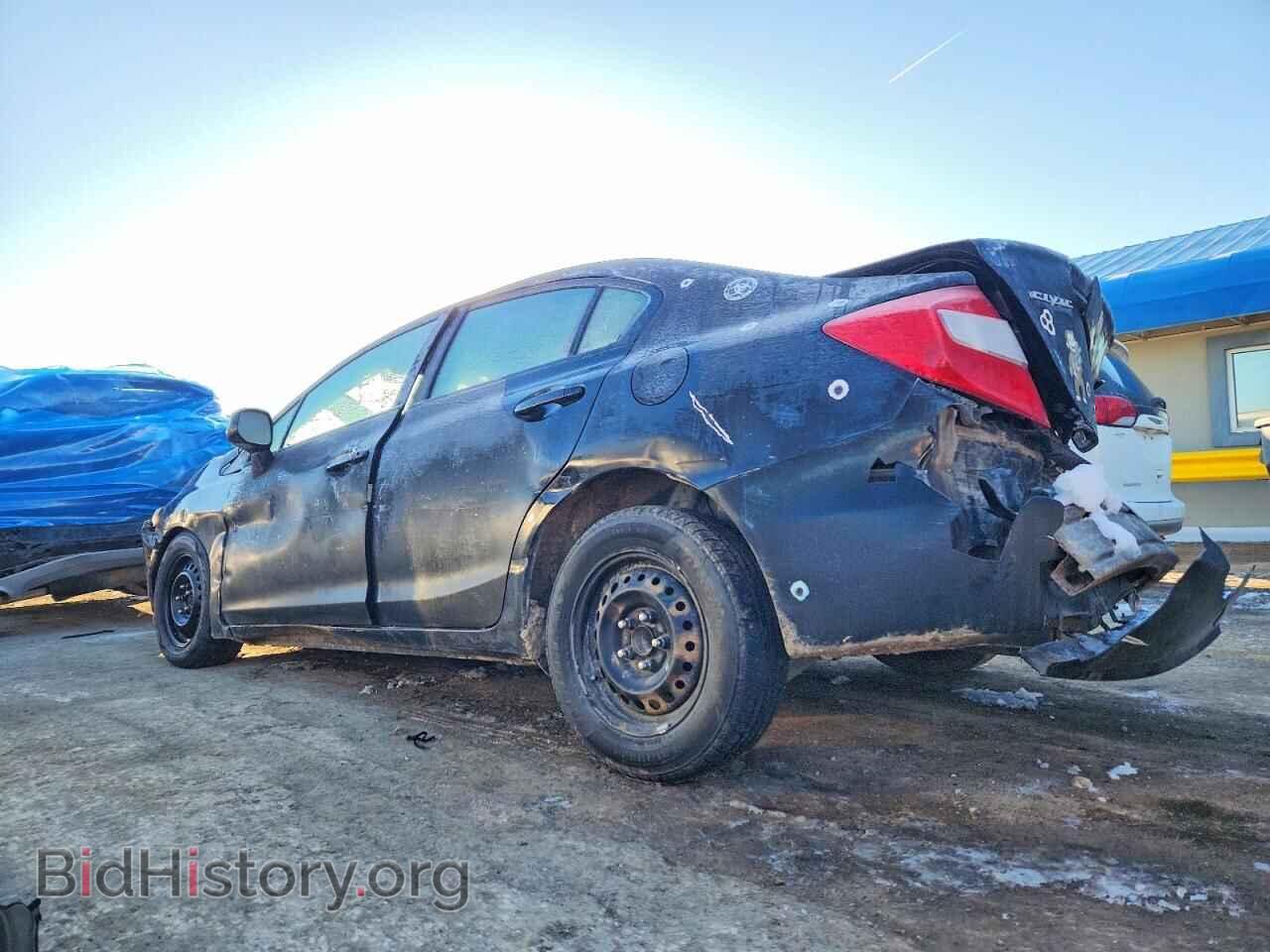 2012 HONDA CIVIC - VIN: 2HGFB2F52CH604170 - Фото 2