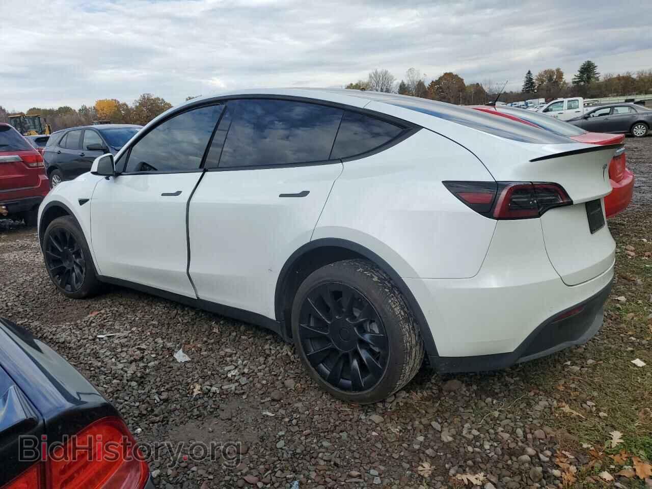 2022 TESLA MODEL Y - VIN: 7SAYGDEE5NF521415 - Фото 2