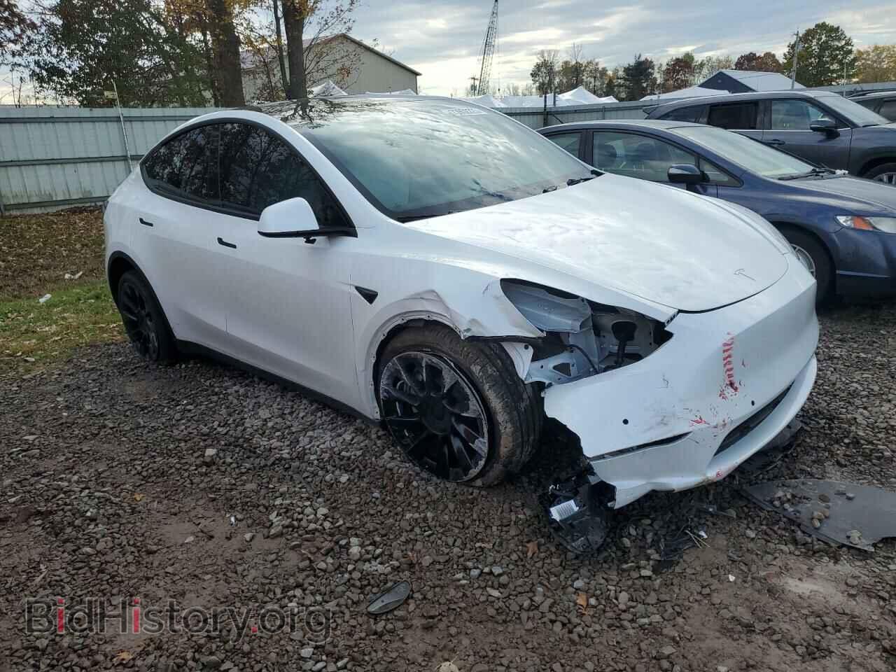 2022 TESLA MODEL Y - VIN: 7SAYGDEE5NF521415 - Фото 4