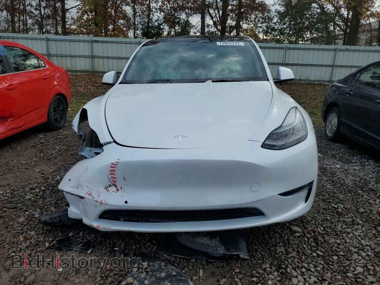 2022 TESLA MODEL Y - VIN: 7SAYGDEE5NF521415 - Фото 5