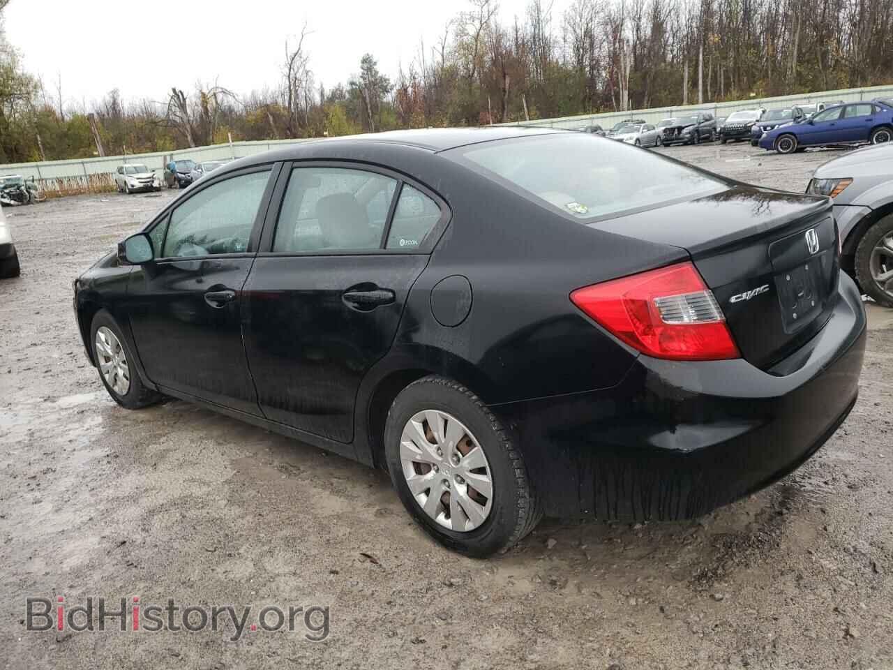 2012 HONDA CIVIC - VIN: 2HGFB2F50CH312226 - Фото 2