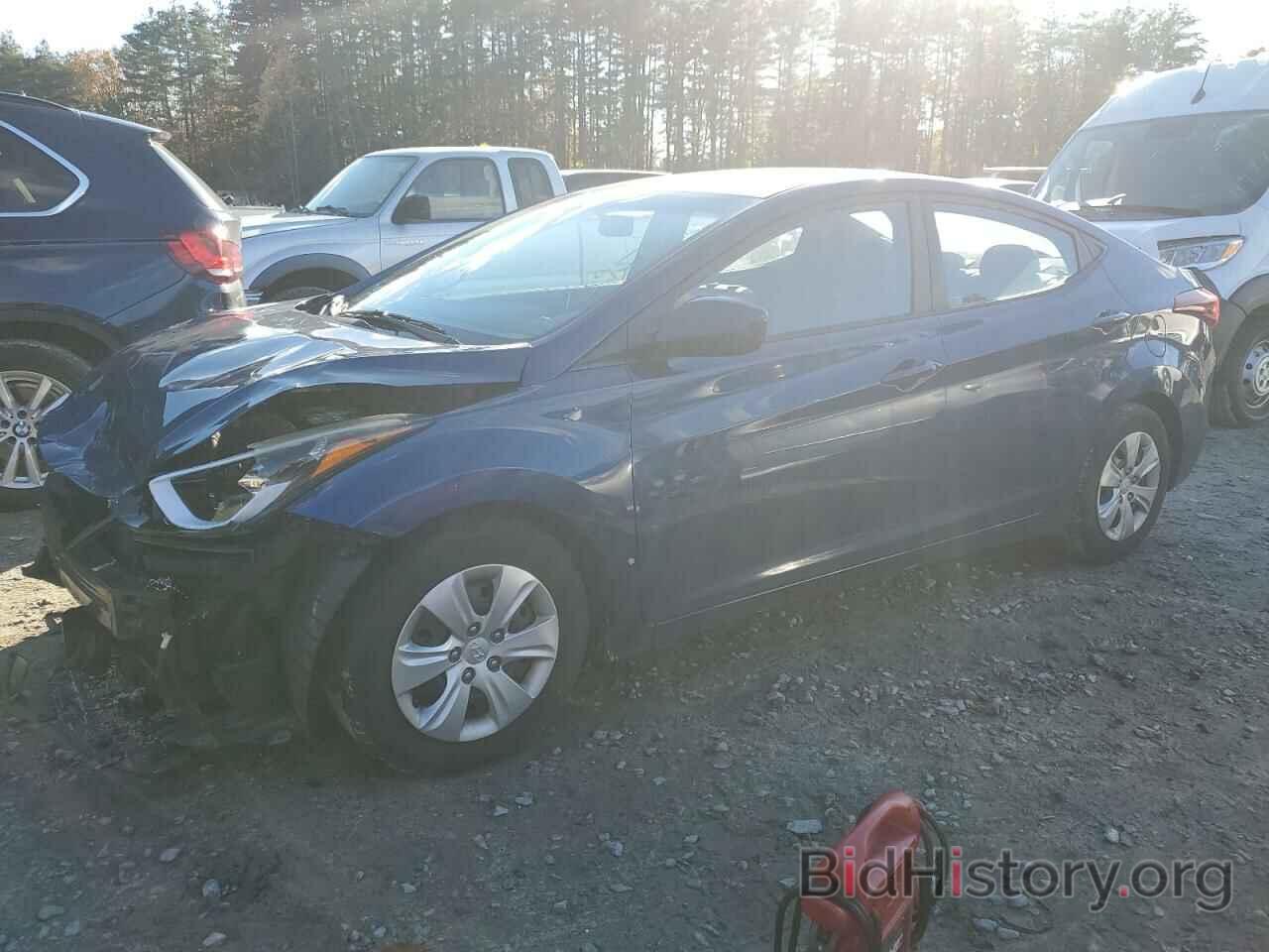 Photo 5NPDH4AE8GH696499 - HYUNDAI ELANTRA 2016