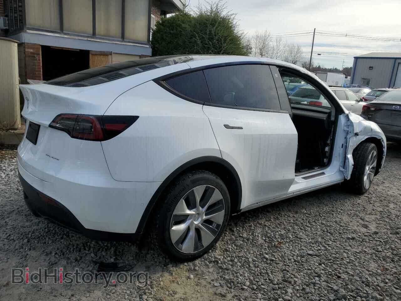 2022 TESLA MODEL Y - VIN: 7SAYGDEEXNF384679 - Фото 3