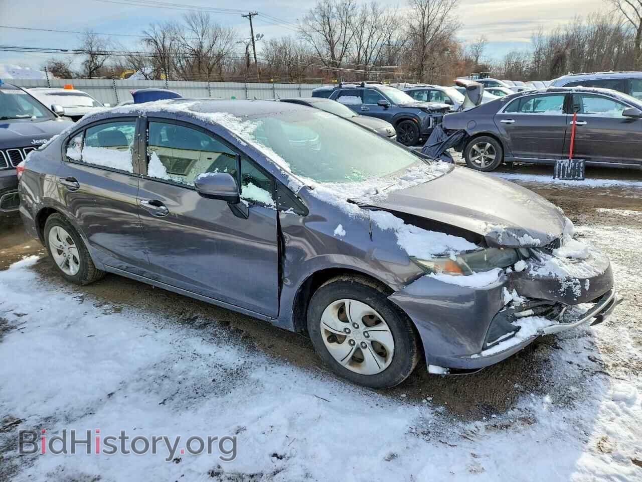 2014 HONDA CIVIC - VIN: 2HGFB2F58EH557083 - Фото 4