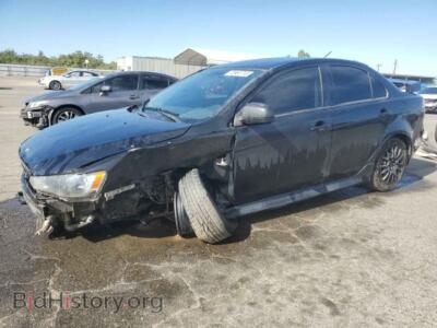 2014 Mitsubishi LANCER ES/ES Sport, черный — VIN JA32U2FU5EU008077, Copart