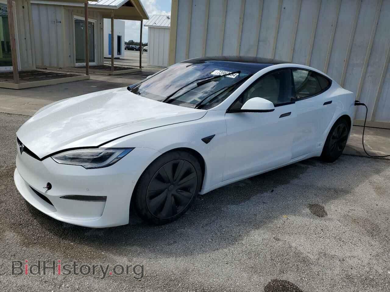 Photo 5YJSA1E57MF453359 - TESLA MODEL S 2021