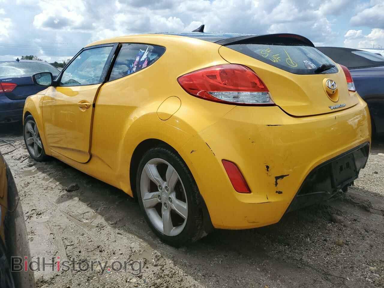 2014 HYUNDAI VELOSTER - VIN: KMHTC6AD0EU194534 - Фото 2