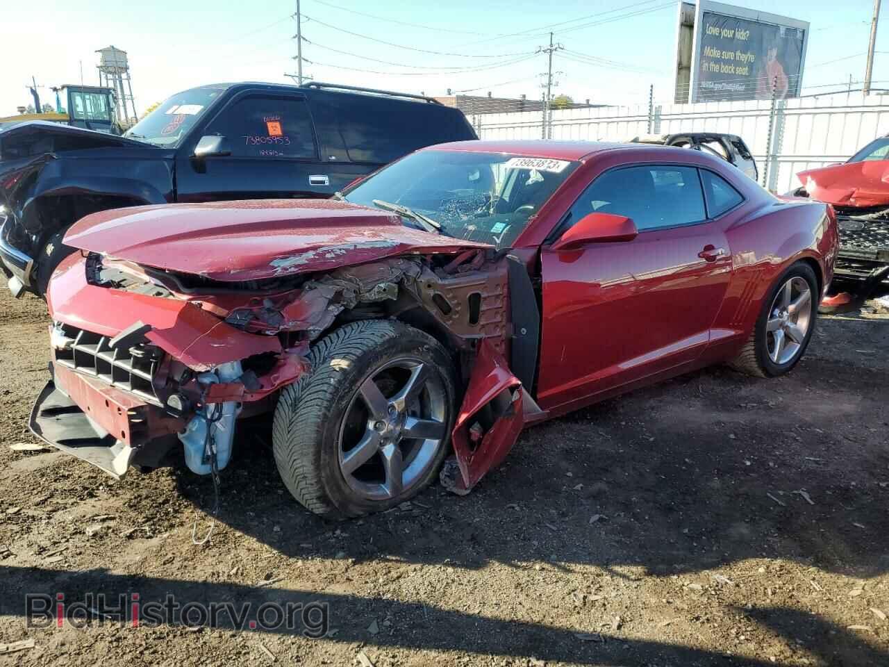 Photo 2G1FB1E33C9187332 - CHEVROLET CAMARO 2012
