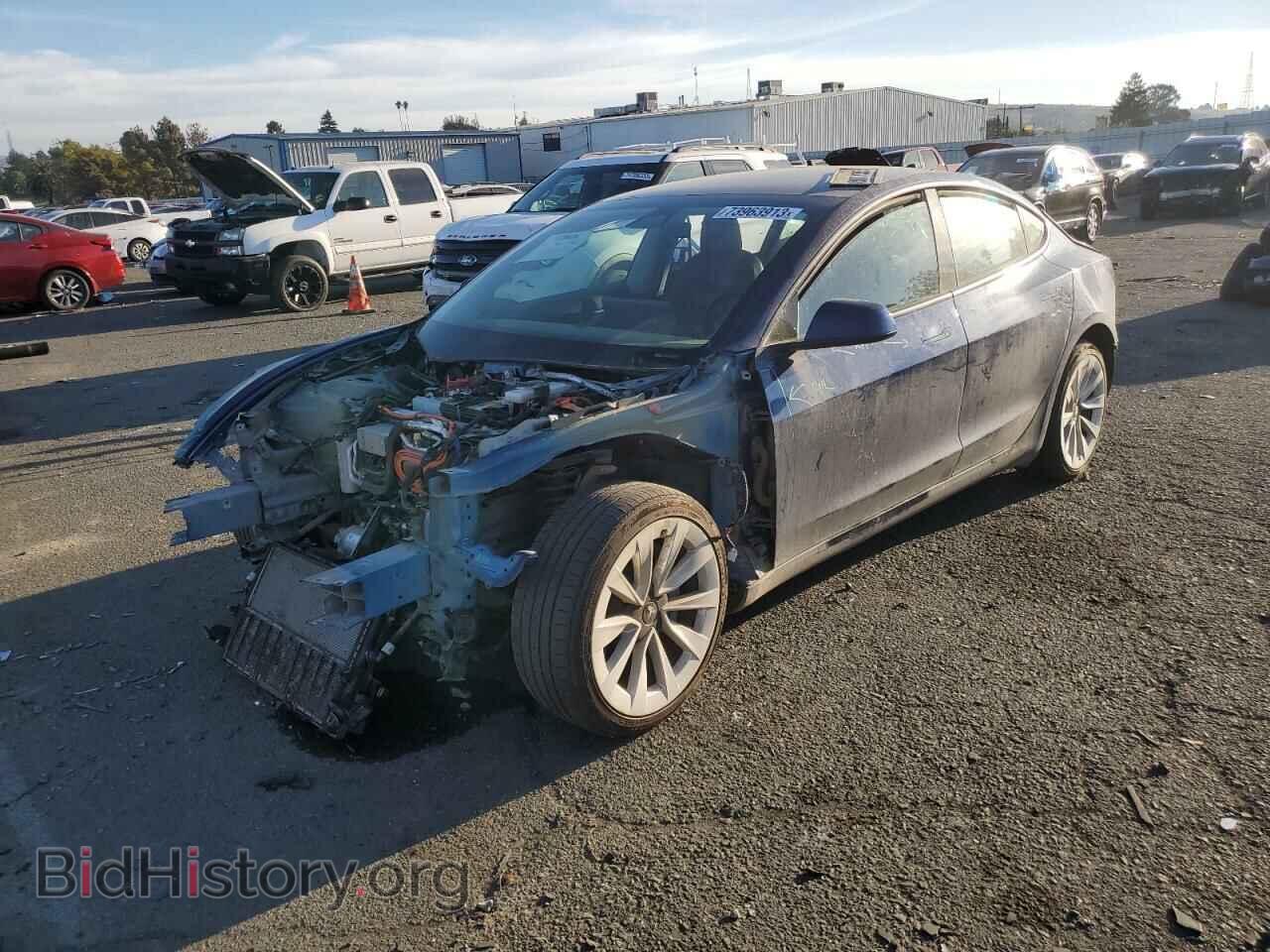 Фотография 5YJ3E1EBXMF879870 - TESLA MODEL 3 2021