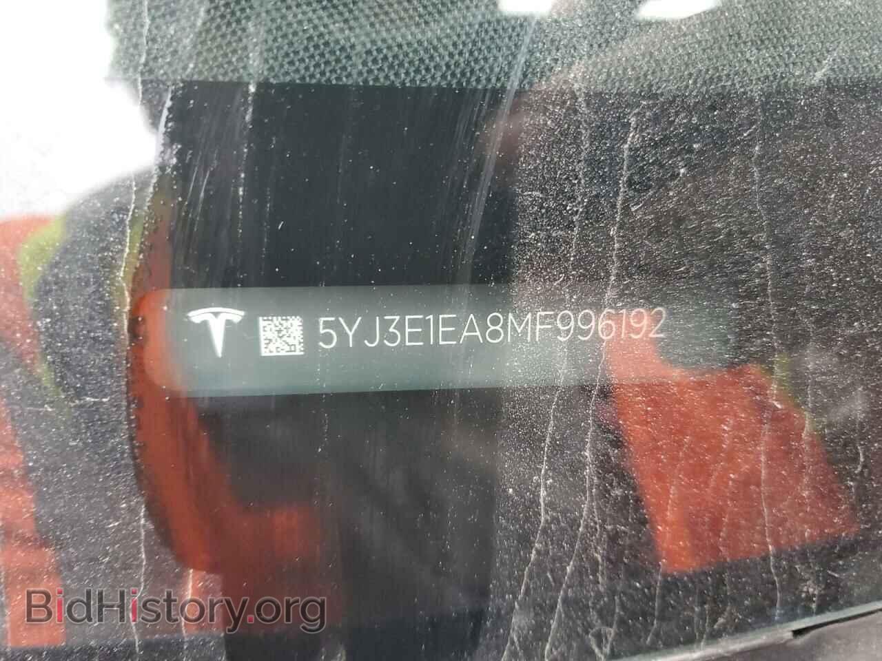 2021 TESLA MODEL 3 - VIN: 5YJ3E1EA8MF996192 - Фото 12