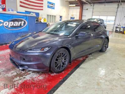 2024 Tesla MODEL 3, charcoal — VIN 5YJ3E1EBXRF835097, Copart