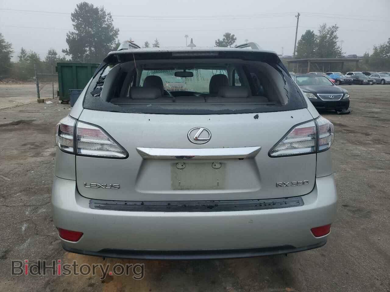 2010 LEXUS RX350 - VIN: 2T2BK1BA1AC042615 - Фото 6