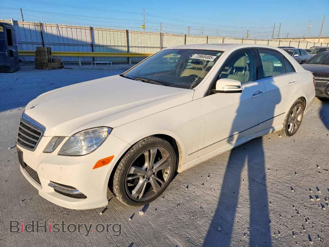 Photo WDDHF5KB1DA753569 - MERCEDES-BENZ E-CLASS 2013