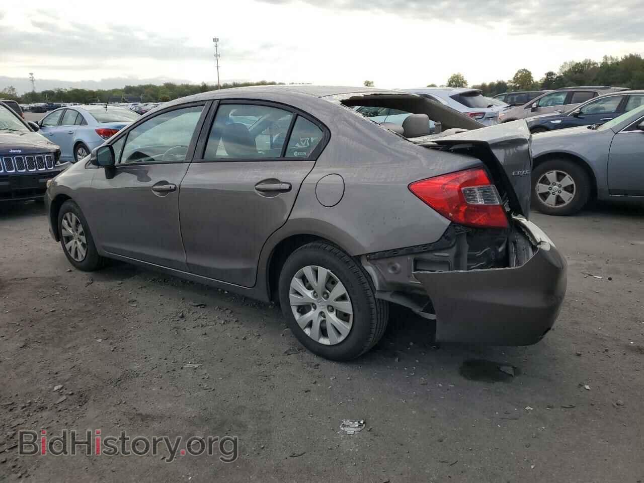 2012 HONDA CIVIC - VIN: 19XFB2F50CE367947 - Фото 2