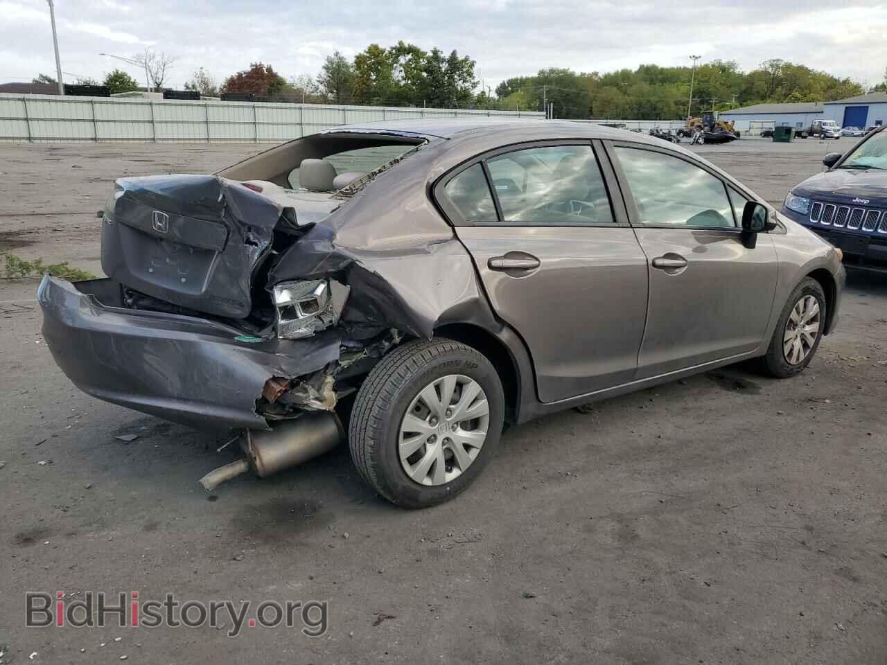 2012 HONDA CIVIC - VIN: 19XFB2F50CE367947 - Фото 3