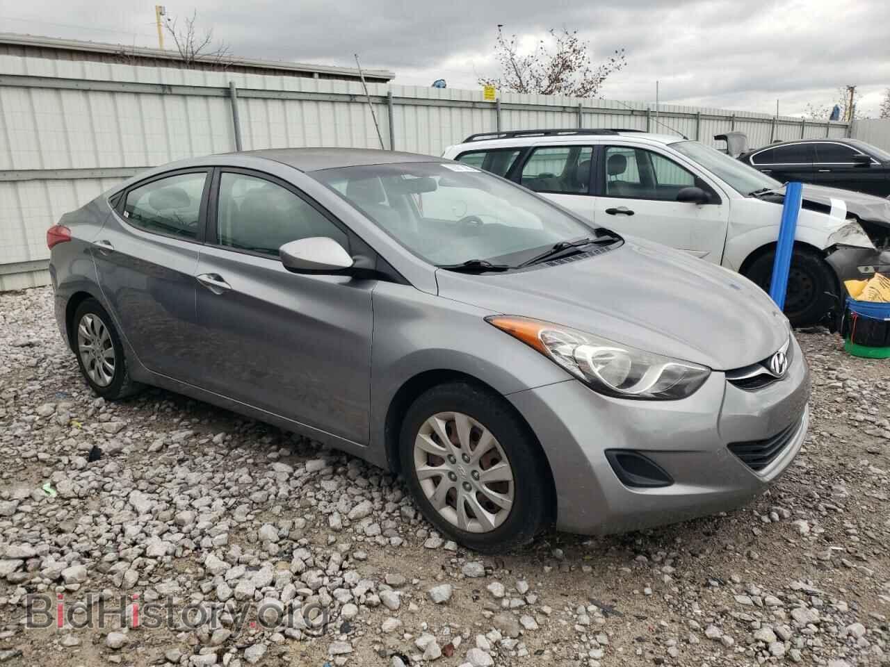 2012 HYUNDAI ELANTRA - VIN: KMHDH4AE0CU395687 - Фото 4