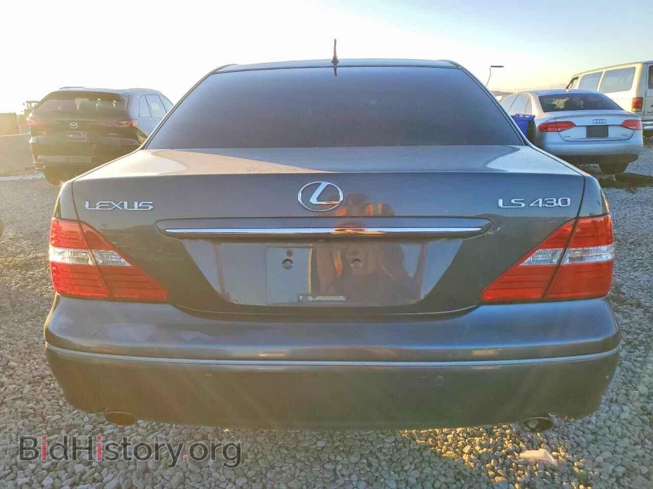 2006 LEXUS LS430 - VIN: JTHBN36F565045694 - Фото 6