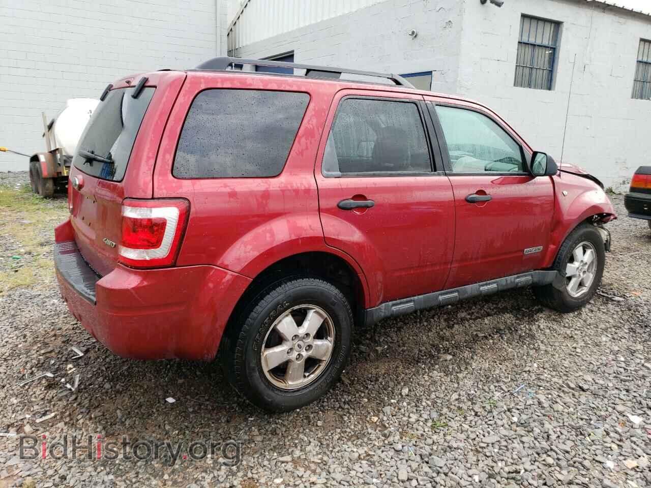 2008 FORD ESCAPE - VIN: 1FMCU931X8KA04434 - Фото 3