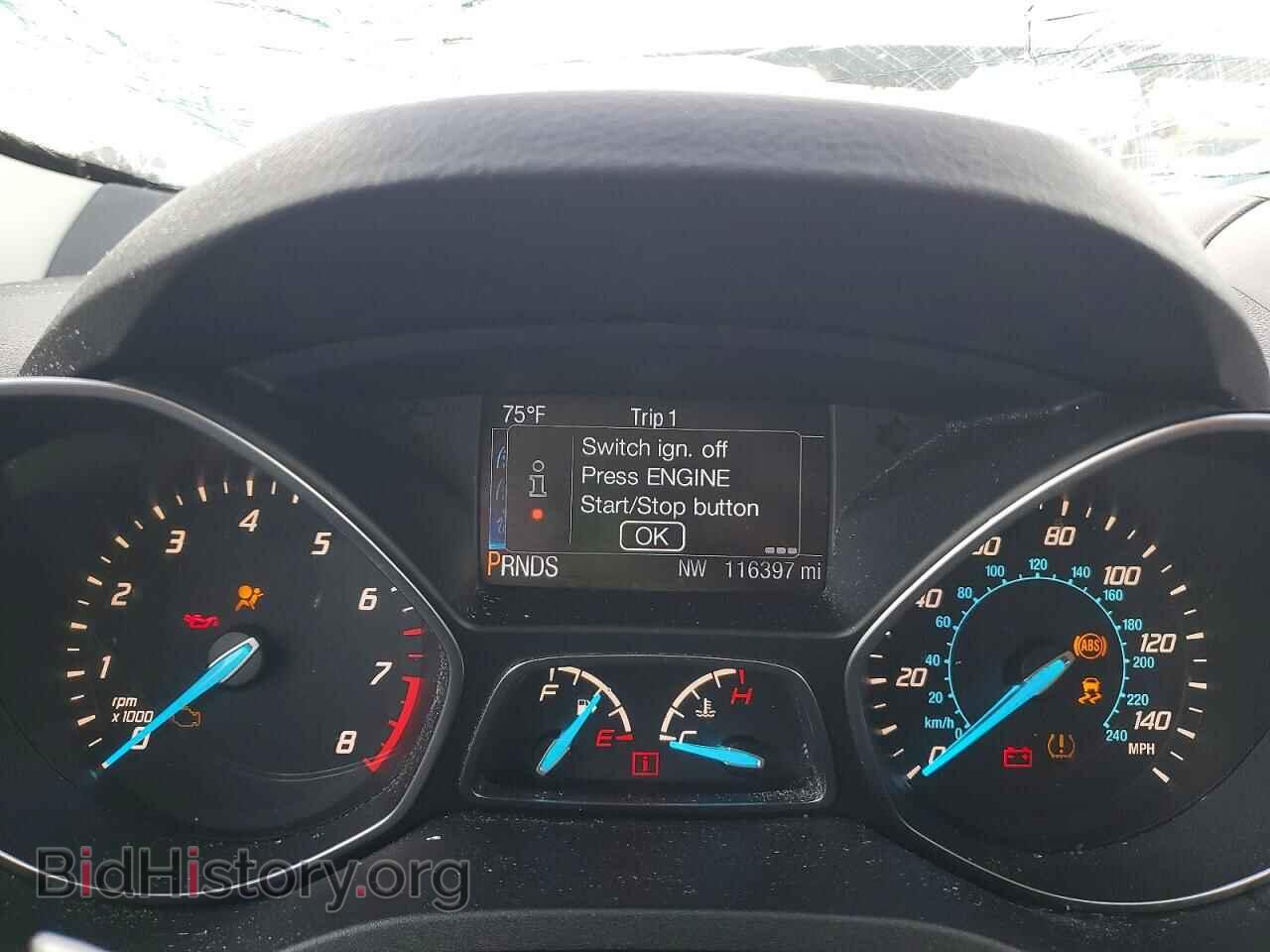 2014 FORD ESCAPE - VIN: 1FMCU0J94EUE34416 - Фото 9