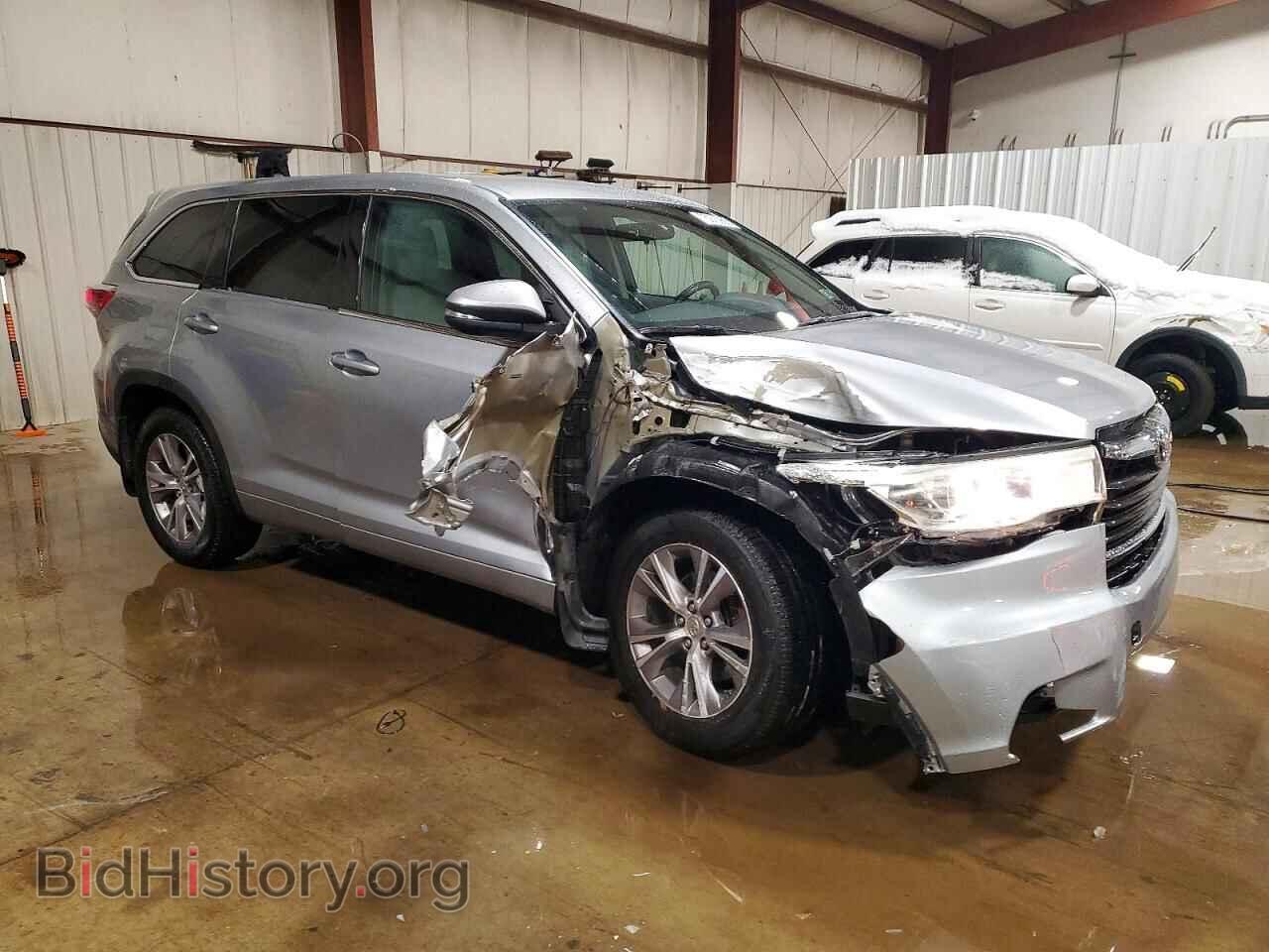 2014 TOYOTA HIGHLANDER - VIN: 5TDBKRFH6ES018222 - Фото 4