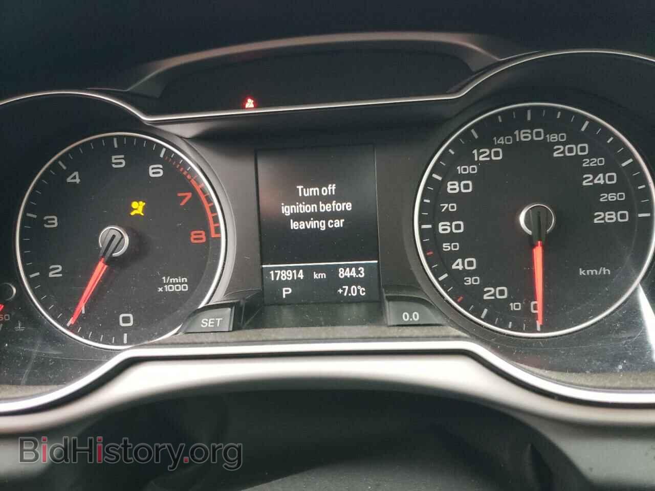 2013 AUDI A4 - VIN: WAUFFCFL6DN026829 - Фото 9