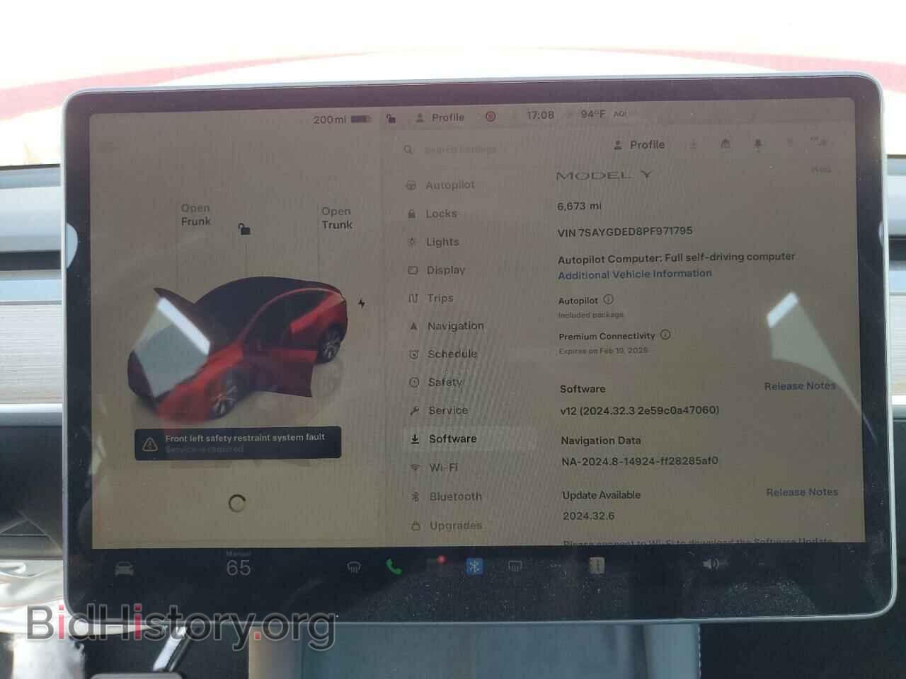 2023 TESLA MODEL Y - VIN: 7SAYGDED8PF971795 - Фото 9