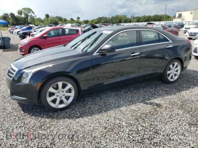 2014 Cadillac ATS, black — VIN 1G6AA5RX2E0142729, Copart