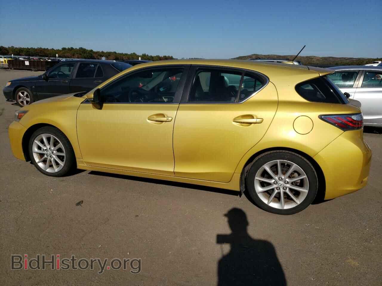 2011 LEXUS CT 200 - VIN: JTHKD5BH7B2004355 - Фото 2