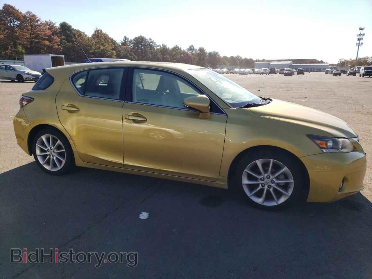 2011 LEXUS CT 200 - VIN: JTHKD5BH7B2004355 - Фото 4