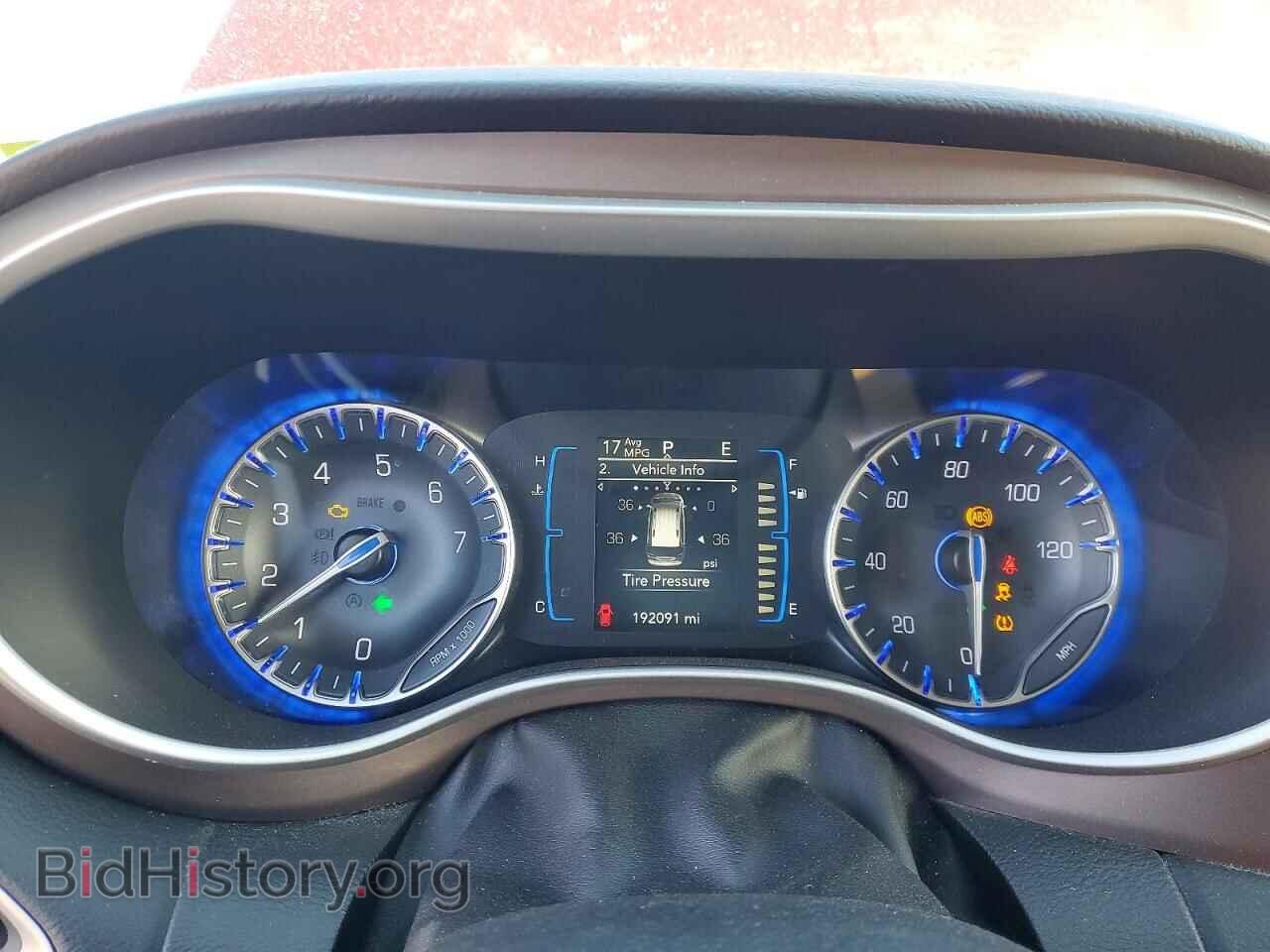 2017 CHRYSLER PACIFICA - VIN: 2C4RC1DG2HR510377 - Фото 9
