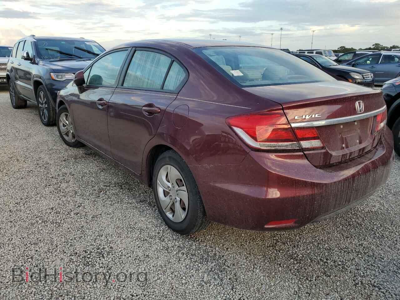 2013 HONDA CIVIC - VIN: 2HGFB2F57DH545926 - Фото 2