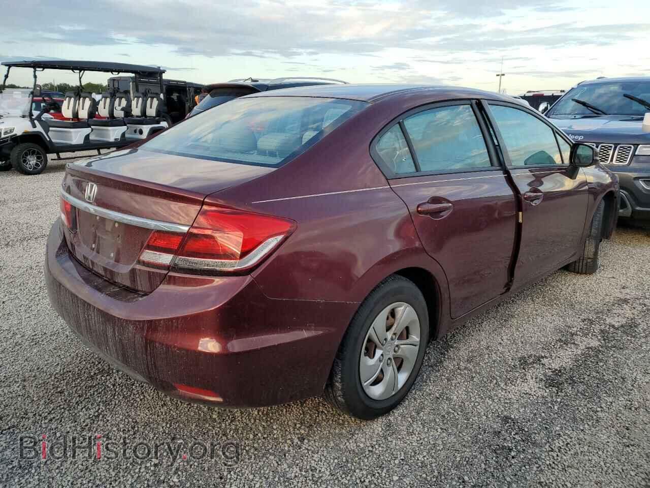 2013 HONDA CIVIC - VIN: 2HGFB2F57DH545926 - Фото 3
