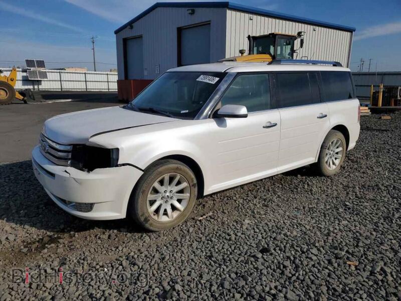 2011 Ford FLEX SEL (VIN 2FMHK6CC1BBD27977) — photo 1 of 15, Copart, damage: front end