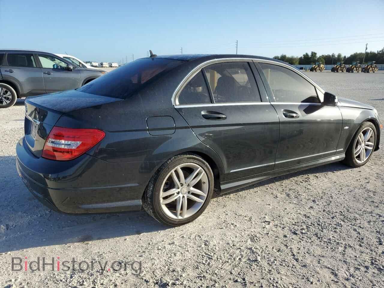 2012 MERCEDES-BENZ C-CLASS - VIN: WDDGF4HB1CA656173 - Фото 3