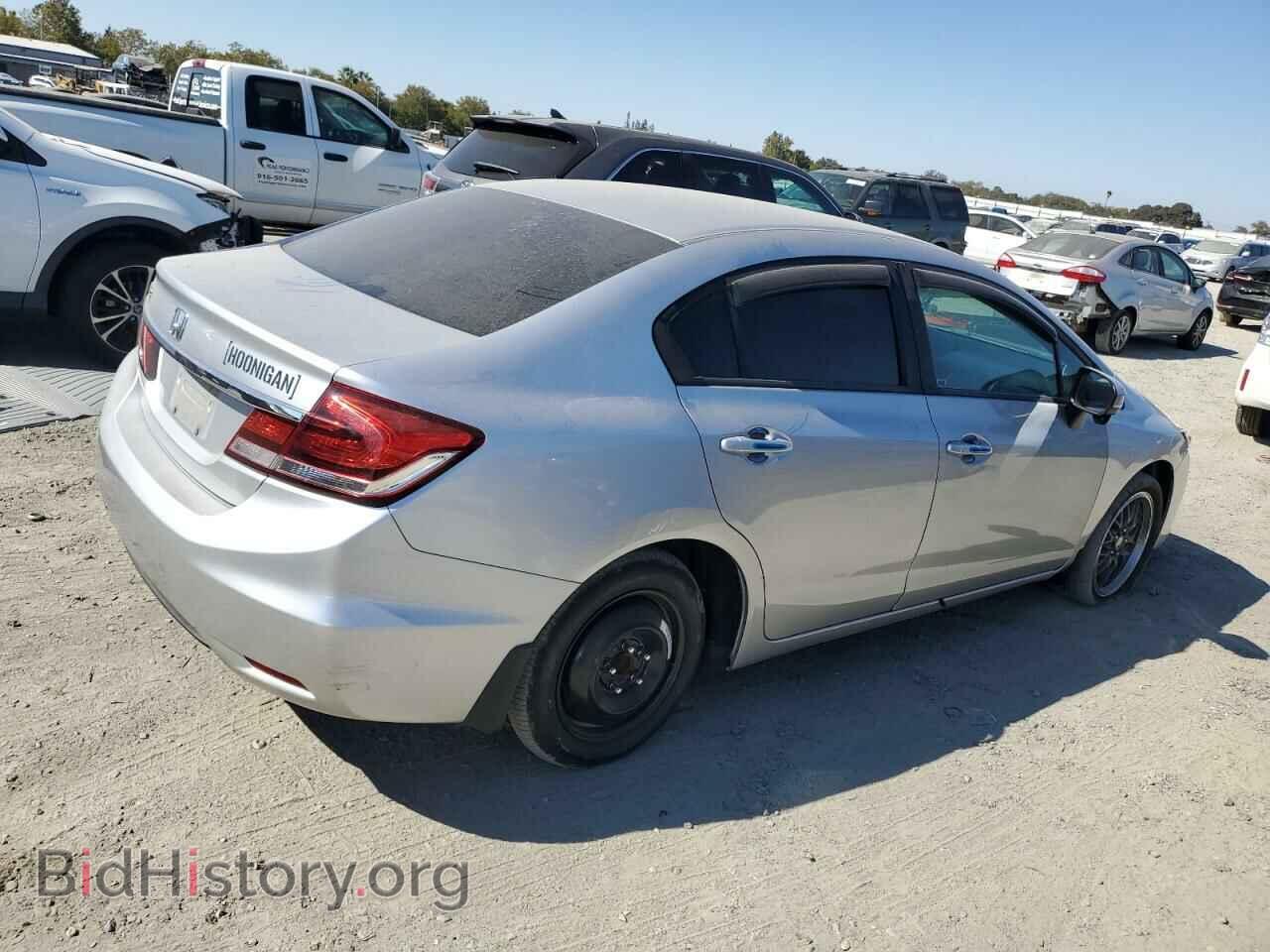 2015 HONDA CIVIC - VIN: 19XFB2F76FE210767 - Фото 3