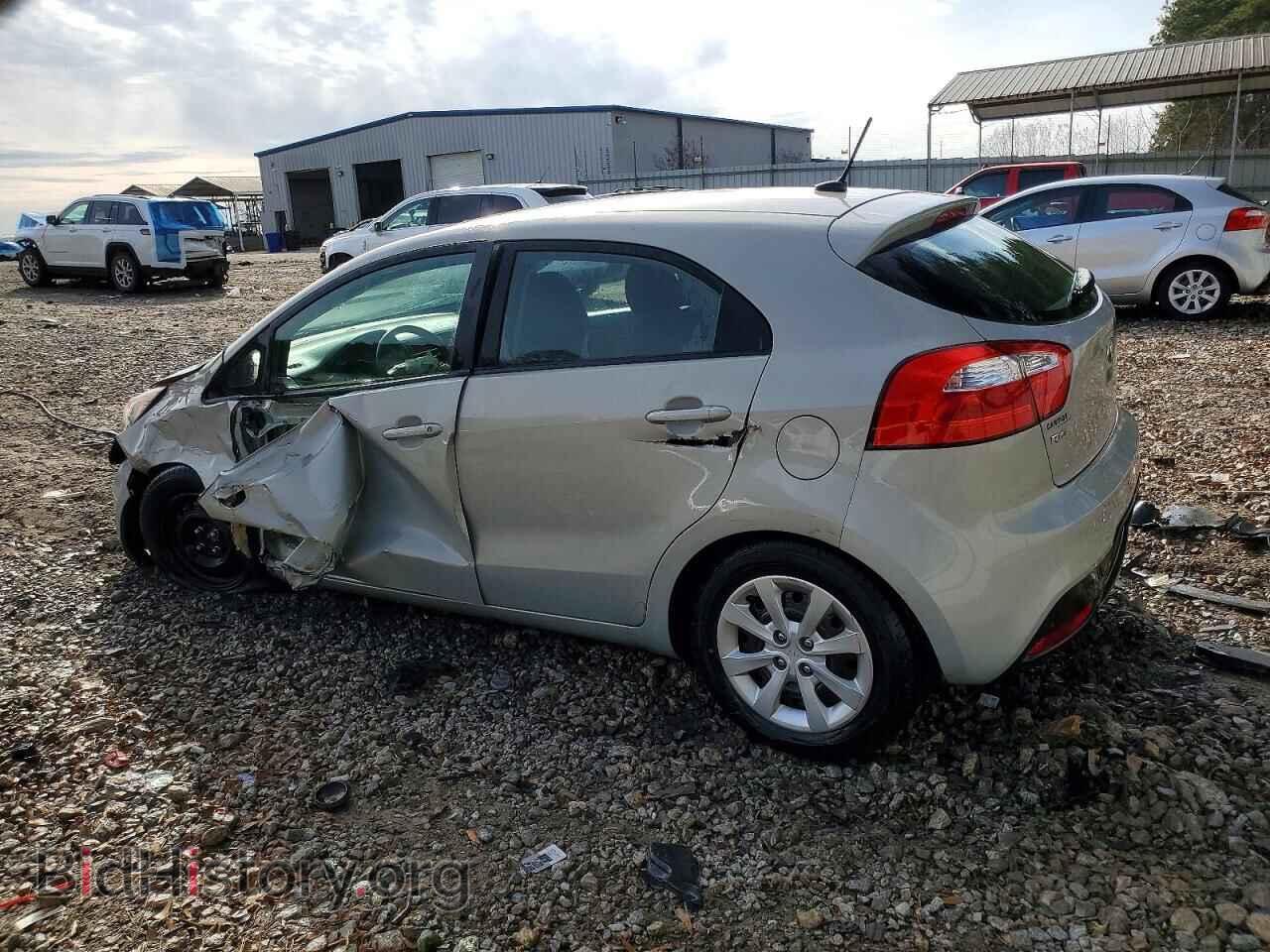 2013 KIA RIO - VIN: KNADN5A34D6250057 - Фото 2