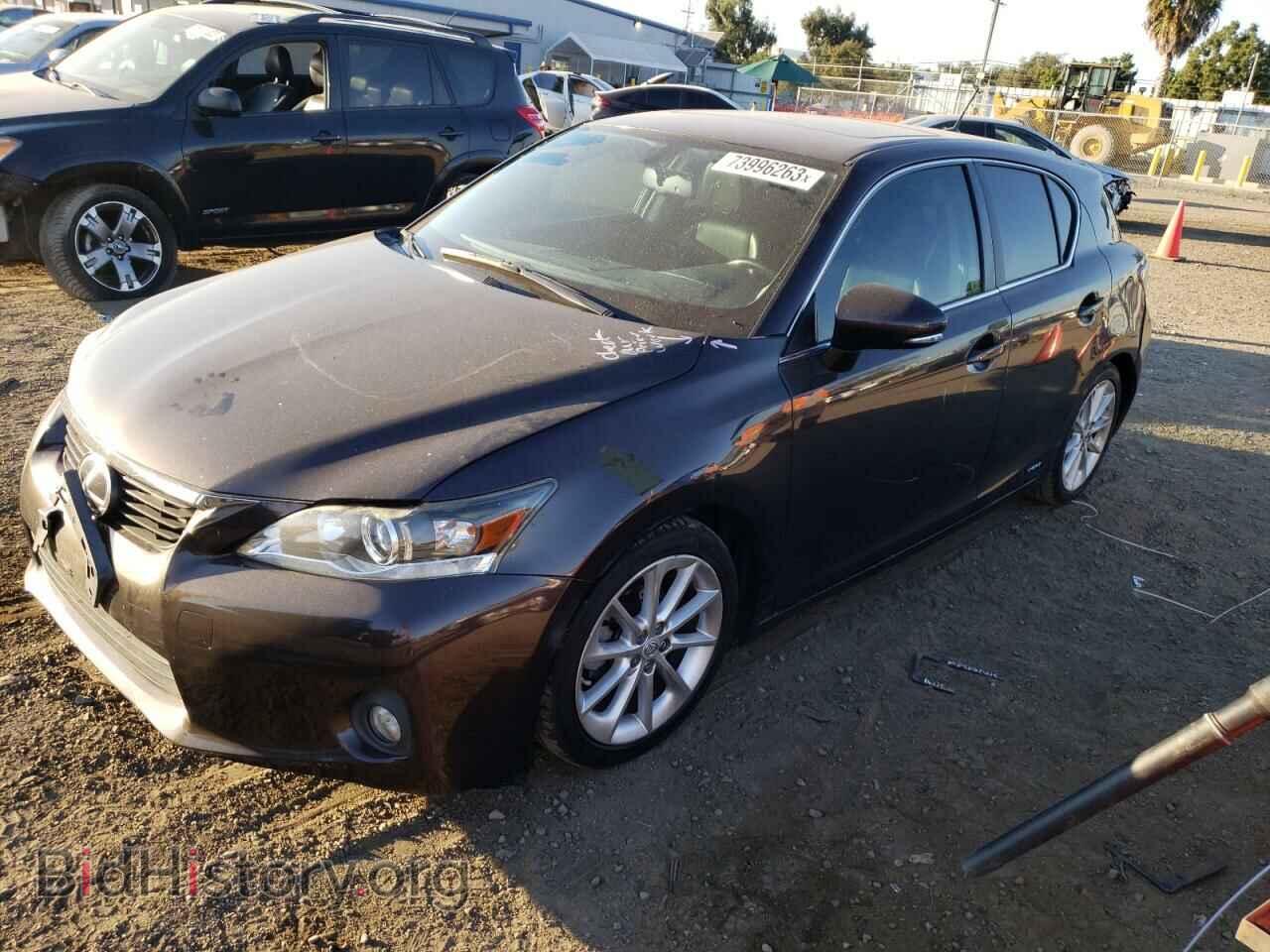 Photo JTHKD5BH5B2026662 - LEXUS CT 200 2011