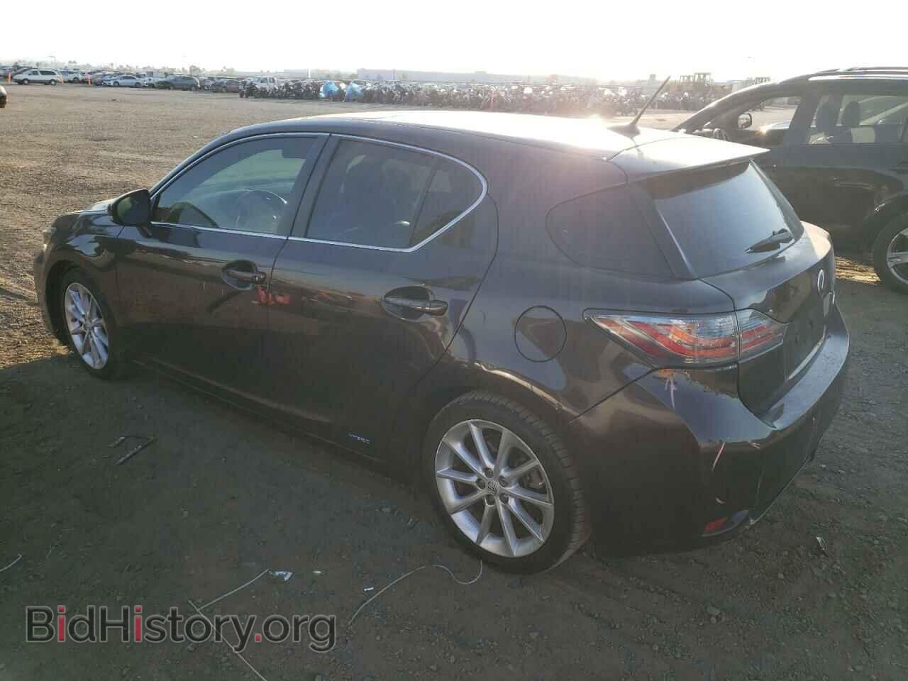 2011 LEXUS CT 200 - VIN: JTHKD5BH5B2026662 - Фото 2