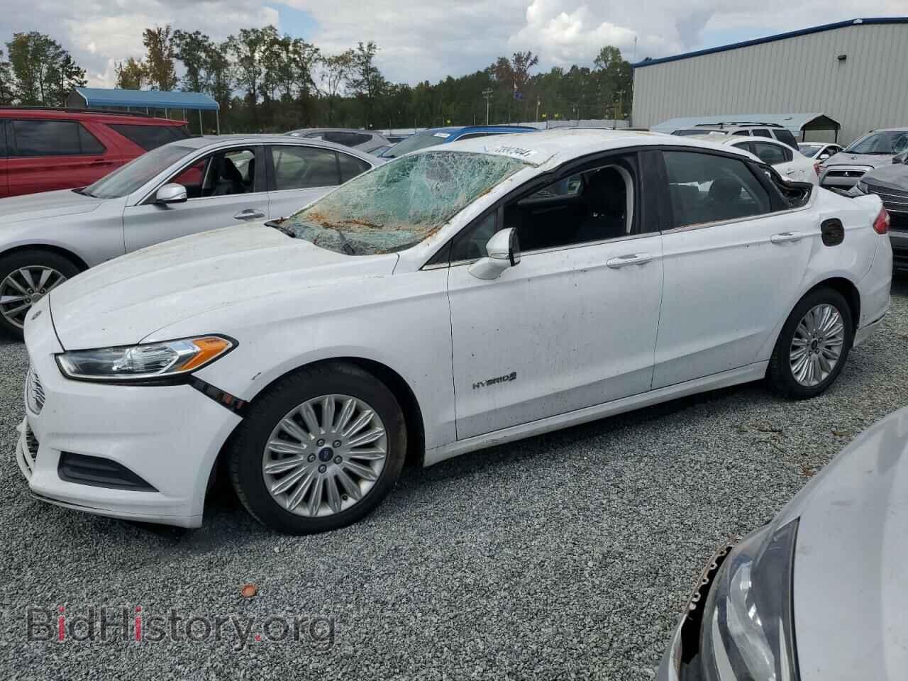 Photo 3FA6P0LU0DR335615 - FORD FUSION 2013