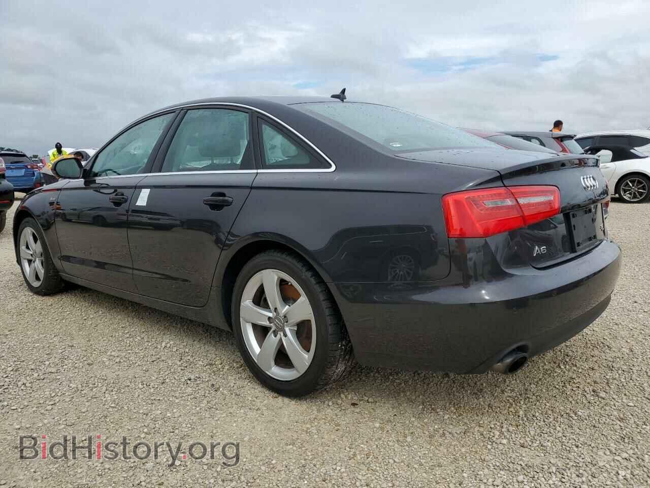 2012 AUDI A6 - VIN: WAUGGAFC9CN131563 - Фото 2