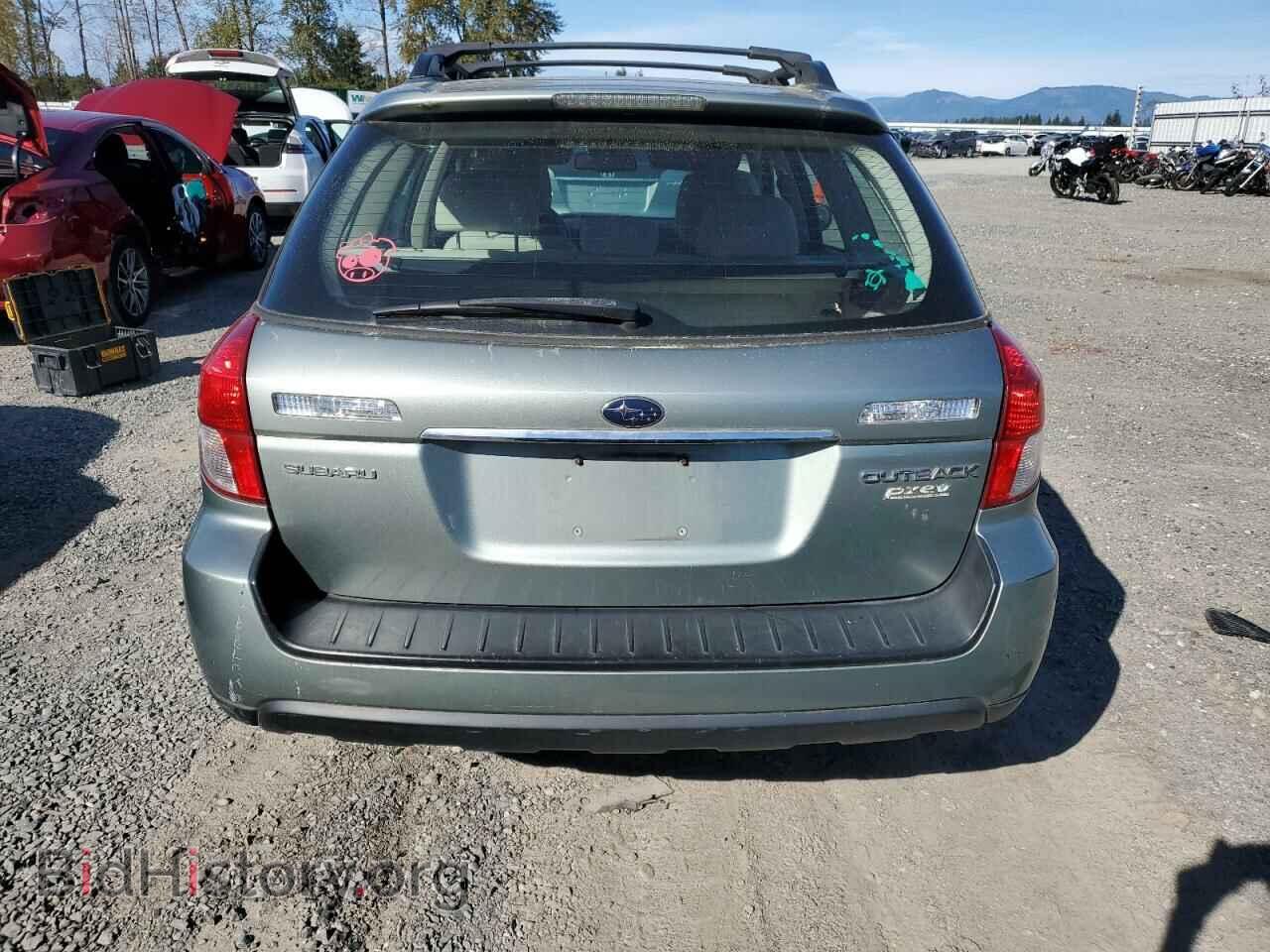 2009 SUBARU OUTBACK - VIN: 4S4BP61C597326795 - Фото 6