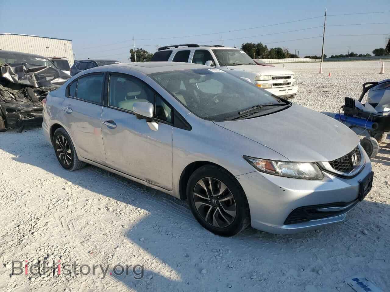 2014 HONDA CIVIC - VIN: 19XFB2F87EE040233 - Фото 4