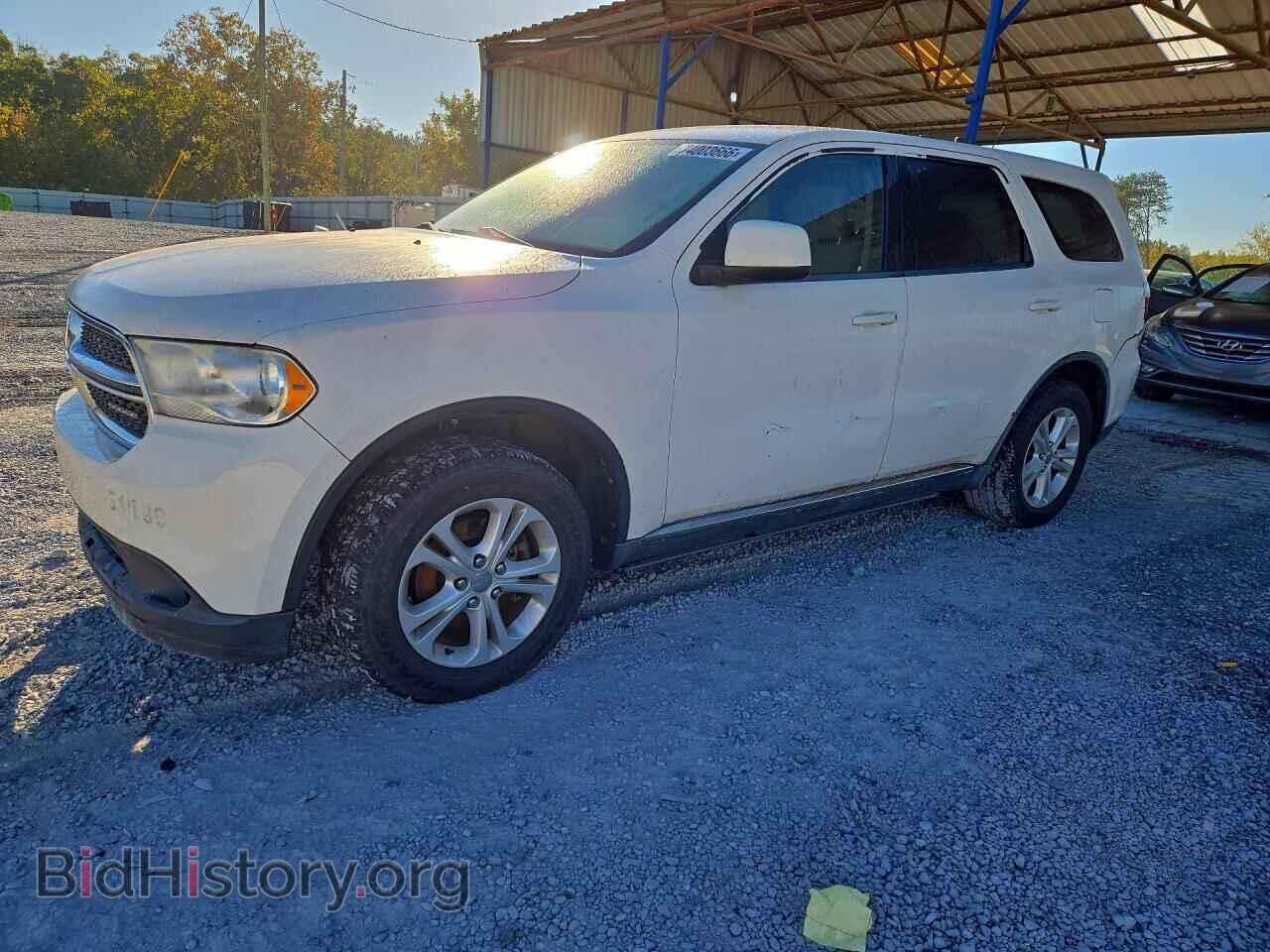 2012 Dodge DURANGO SXT (VIN 1C4RDHAG3CC182723) — фото 1 из 13, Copart, повреждение: передняя часть