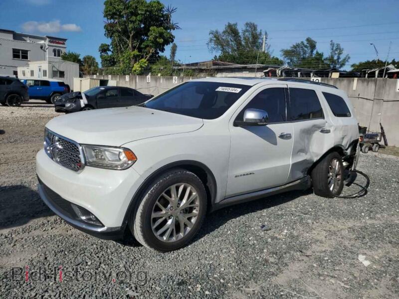 2014 Dodge DURANGO Citadel (VIN 1C4SDHET7EC344185) — фото 1 из 13, Copart, повреждение: бок