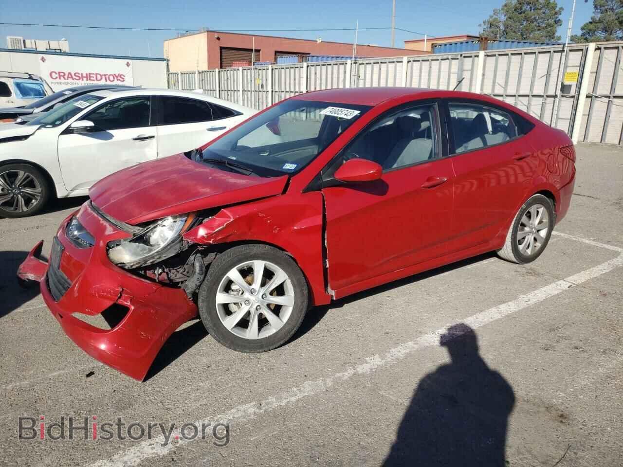 Photo KMHCU4AE5CU096168 - HYUNDAI ACCENT 2012