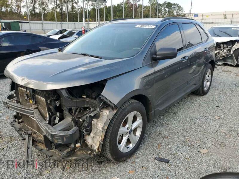 2015 Ford EDGE SE (VIN 2FMTK3G82FBB70612) — photo 1 of 13, Copart, damage: front end