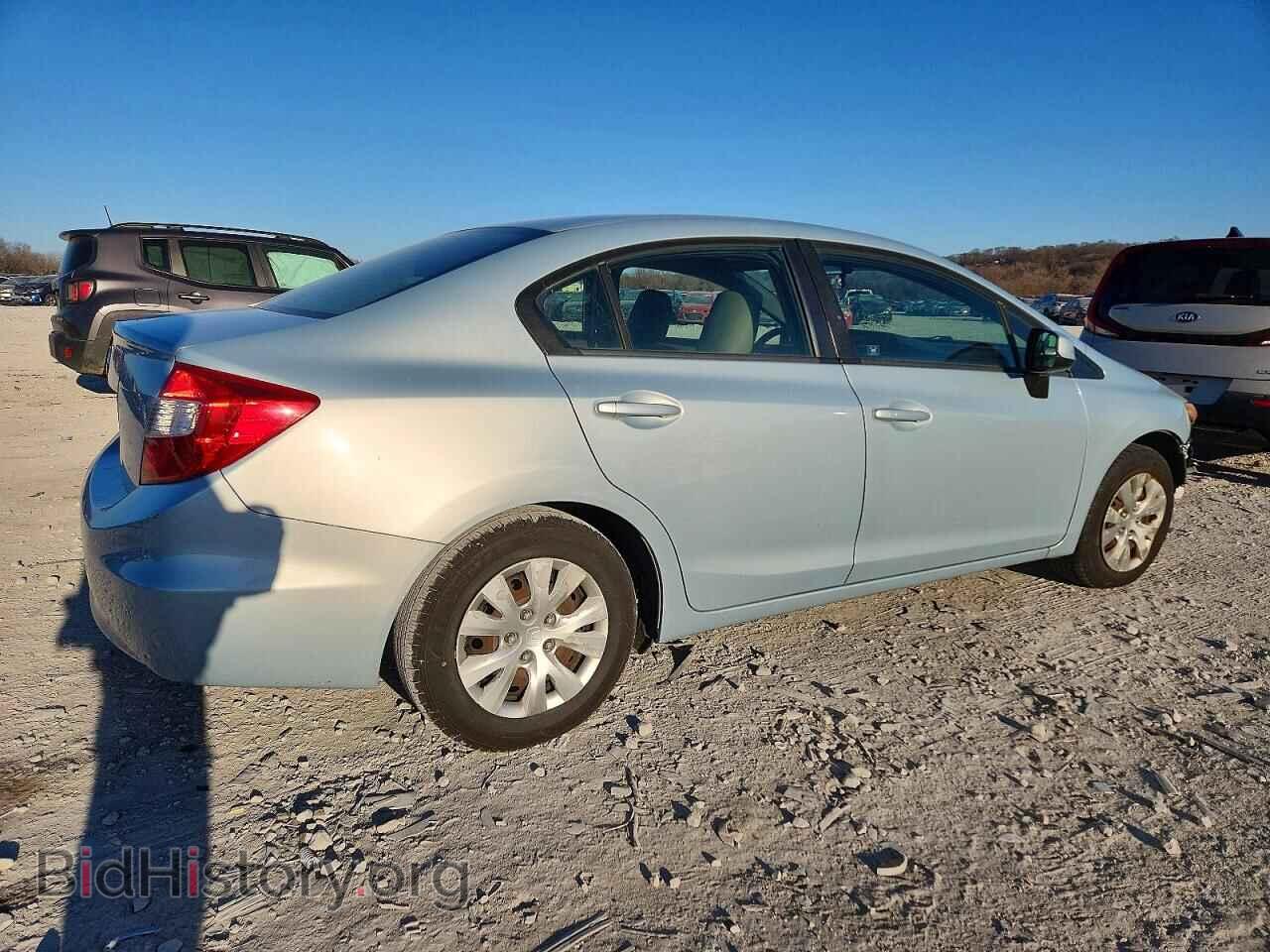 2012 HONDA CIVIC - VIN: 19XFB2F52CE075166 - Фото 3