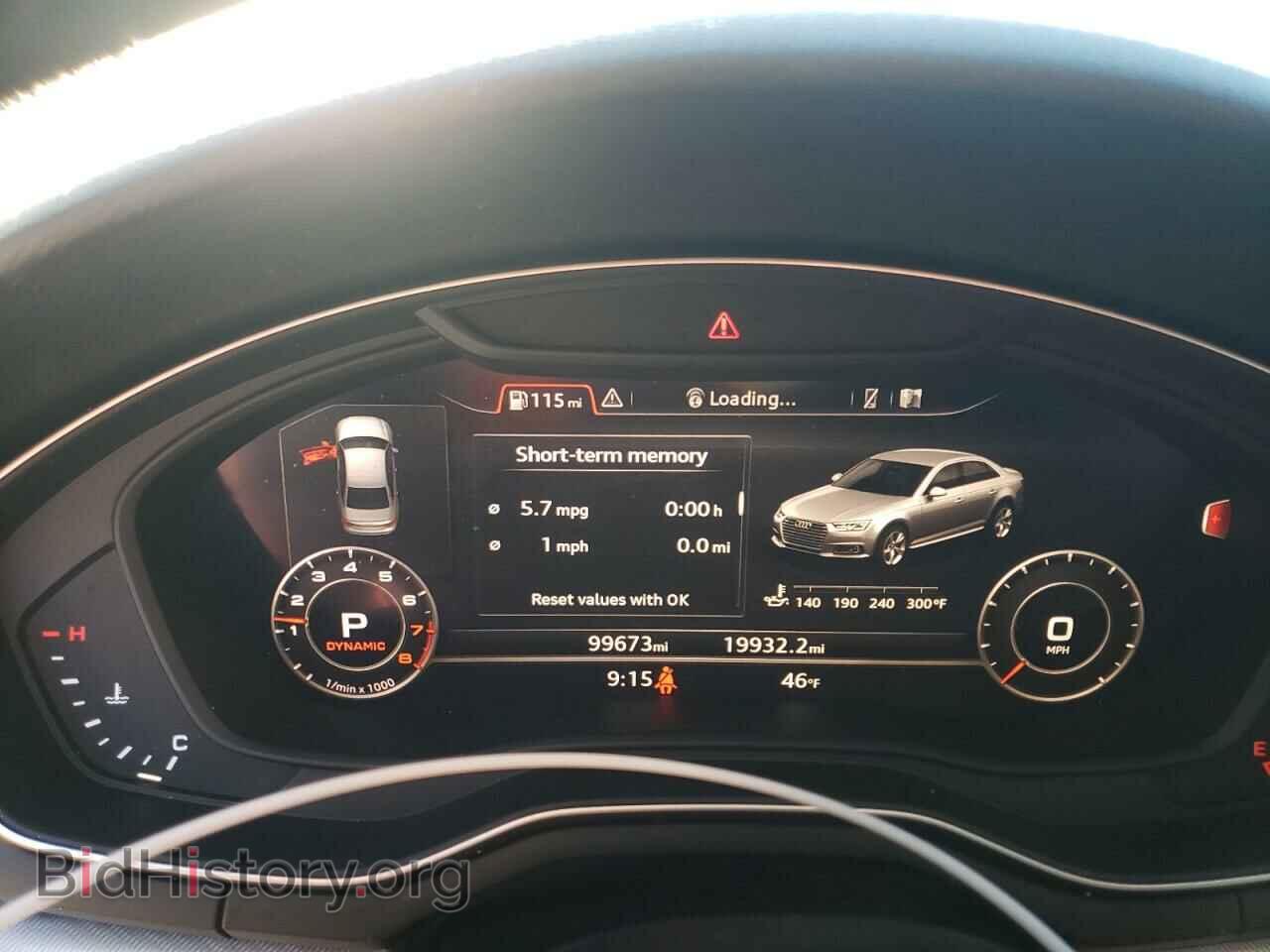 2018 AUDI A4 - VIN: WAUDNAF43JA206117 - Фото 9