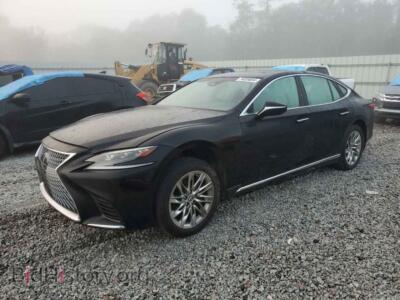 2018 Lexus LS500 500 Base, black — VIN JTHB51FF2J5000208, Copart