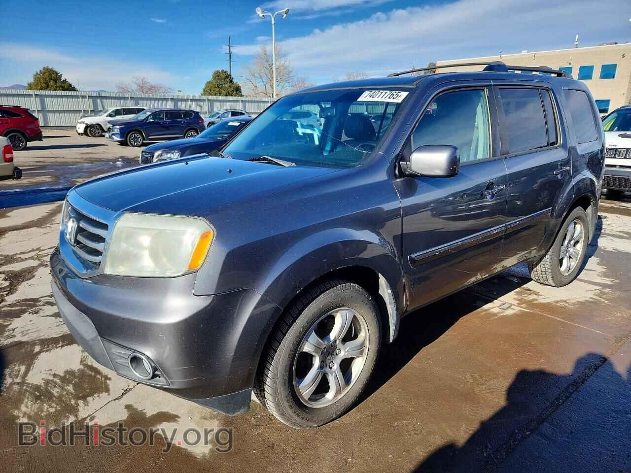 Photo 5FNYF3H58CB041498 - HONDA PILOT 2012